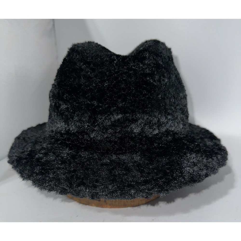 Ben Berger Hat Collection Black Bucket Y2K Vintage -(54-15)‎